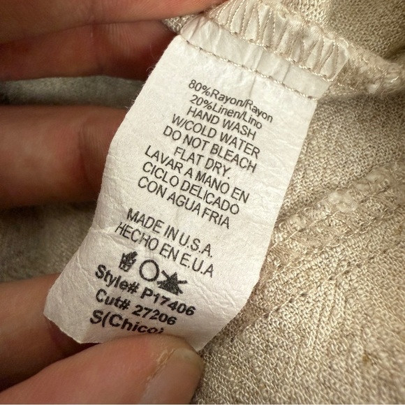 SOZY Linen Blend Kiki Wide Leg Pants - Picture 7 of 7